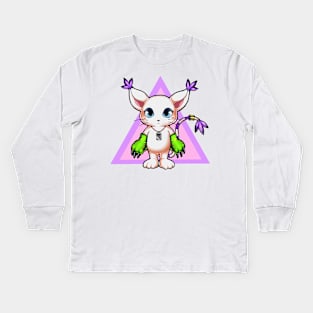 tailmon Kids Long Sleeve T-Shirt